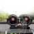 Import AC 360 rotating strong wind air cooling fan dc 12V vehicle car desktop fan from China
