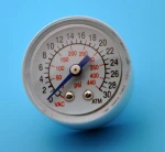 Accuracy 2.5 1.6 Medical Pressure Gauge Medial Liquid Filled Manometer for Hospital ABS Medical Pressure Gauge