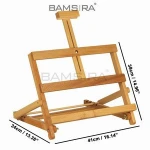 Adjustable Bamboo and Wooden Easel Stand/Bamsira_BSCI