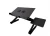 Import Adjustable Computer Desk Portable Foldable Laptop Desk With Cooling Fans&amp; mouse pad from China
