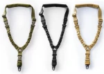 Adjusttable bungee rifle gun sling 1 point outdoor tactical sling