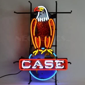 Advertising case eagle flex led neon light with printing acrylic panel for decoration