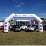 Advertising promotional inflatable arch with LOGO print, inflatable archway / Finish line / Start entrance for event wedding