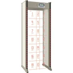 All-sun TS1250 Walk- Through Metal Detectors 21 Zones with Count function Password Protection