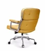 Aluminium Lobby Chair, Luxury Leather Hotel Chair, Replica Office Chair