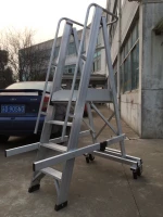 Aluminum Folding Step Ladder For  Industrial Use