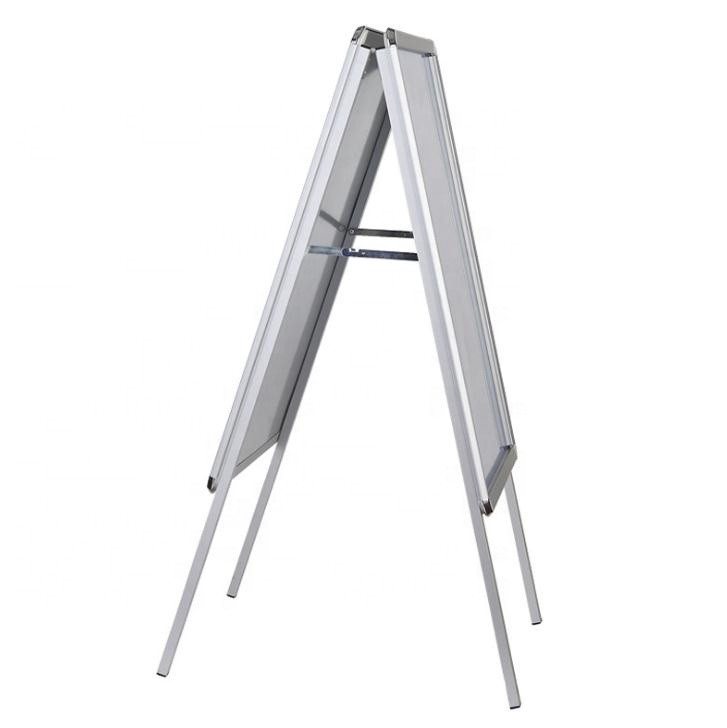 Buy Aluminum Snap Frame Stand Double Sided Poster Display Stand from ...