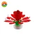 Amazing Flower Lotus Lights Musical Birthday Candle Cake Topper Gift Decor