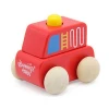 Amazon Best Sellers 2020 Wholesale Cute Press Sound Wooden Car Toys For Kids