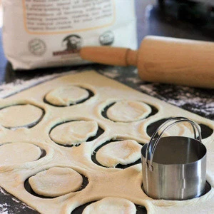 Amazon Hot sales Baking Tools Stainless Steel Pastry Scraper Dough Blender