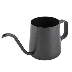 Amazon Hot Selling Stainless Steel Gooseneck Pour Over Drip Coffee Maker Tea Coffee Cup Pot