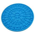 Amazon Hotselling food grade Food Grade Silicone Dog Bath Mat Non-slip Pets Bath Toy Silicone Suction Mat