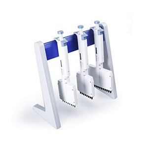 American Fristaden Lab Linear Pipettor Stand and Rack Holds 8 Pipettes Laboratory Pipette Stand, 8 Laboratory Pipette Holder