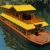 Import Ancient catering passenger ship with Chinese art wood structure, carrying 72 passengers from China