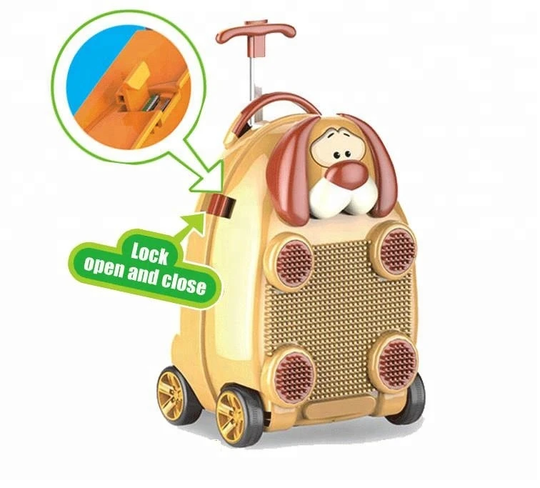 animal ABS cartoon design kids trolley suitcase luggage