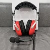 ANR Aviation Headset Pilot Headset Red Color with Great ANR Active Noise Reduction Effect  Blue tooth
