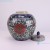 Import Antique Red Lotus Flower Split Crack Pattern Belly Shape Ceramic Flower Pot Lidded Jars from China