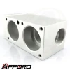 APPORO CNC Milling Parts Manufacturer Aluminum 6061 T6 Matt Blank Anodized Hydraulic Valve Housing Body