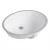 Import Aquacubic Ceramic Round Undermount Lavatory upc Porcelain Ceramic Sink Wash Basin from China