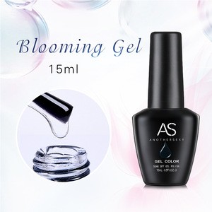 AS CE Certification Nail Art Design Blooming Effect Nail Paint Flower Blossom UV Gel Polish