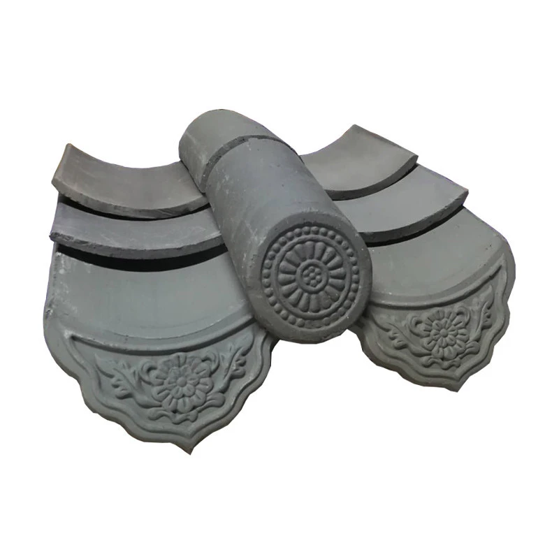 Asian style antique Japanese roof tiles in UK