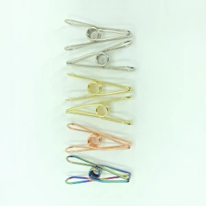 Assorted colors charming wire binder clips