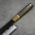 Import AUS-10 3 layer steel black finish itame knife high carbon steel knife from China