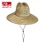 Import Australia custom logo patch dye brown lifeguard surf safari straw hat from China