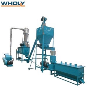 automatic animal feed pellet production line