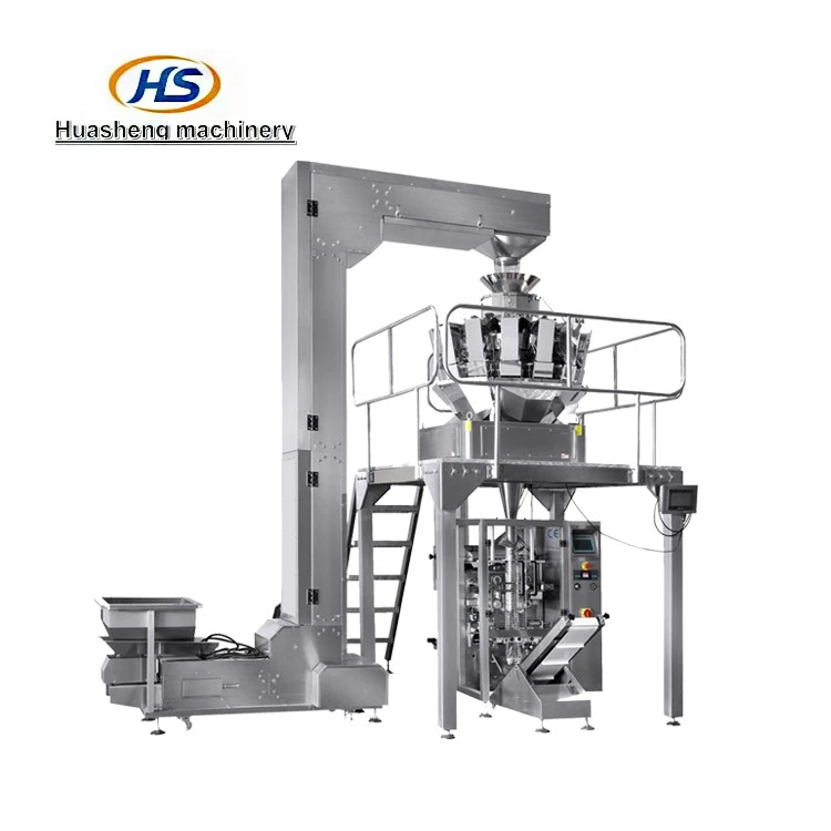 Automatic Multihead Weigher Mozzarella Shredded Cheese Filling and Packing Machine with CE Certification