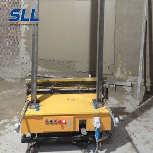 automatic wall mortar rendering machine gold supplier cement plastering machine italy