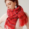 Autumn Winter Thick Warm Stripe Acrylic Pashmina Feel Cashmere Scarf Shawl Wholesale