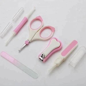 Baby Manicure Kit Infant Nails Clipper Set Scissors Tweezers Nail File Baby Grooming Kits