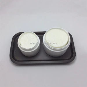 Bamboo cover Guanzi make-up remover, round cotton, low-cost custom trademark, free sample test.