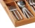 Import Bamboo Kitchen 6 Compartment Serving Cutlery Storage Box tray from China