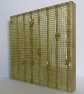 bamboo translucent resin plastic pannel building material