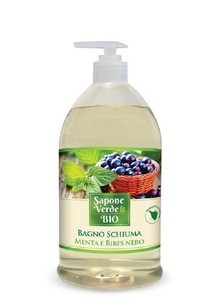 BATH FOAM liquid soap - BUBBLE BATH - GEL DOUCHE - SHOWER GEL PATCHOULI AND VANILLA 1L (art.1025) or MINT AND BLACKCURRANT