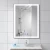 Import Bathroom Cosmetic beauty Decoration Large Luxury Vanity LED lighted bath Mirror from China