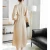 Import Batwing Sleeve long Office Dresses Women Formal autumn Elegant Designs  Round Collar Women Business Dress from China