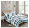 bedding set kids 4 pcs Bed Sheet Room washed cotton Jacquard Technics Style duvet cover