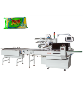 Best Horizontal Toilet Soap Flow Wrapping Packaging Machine
