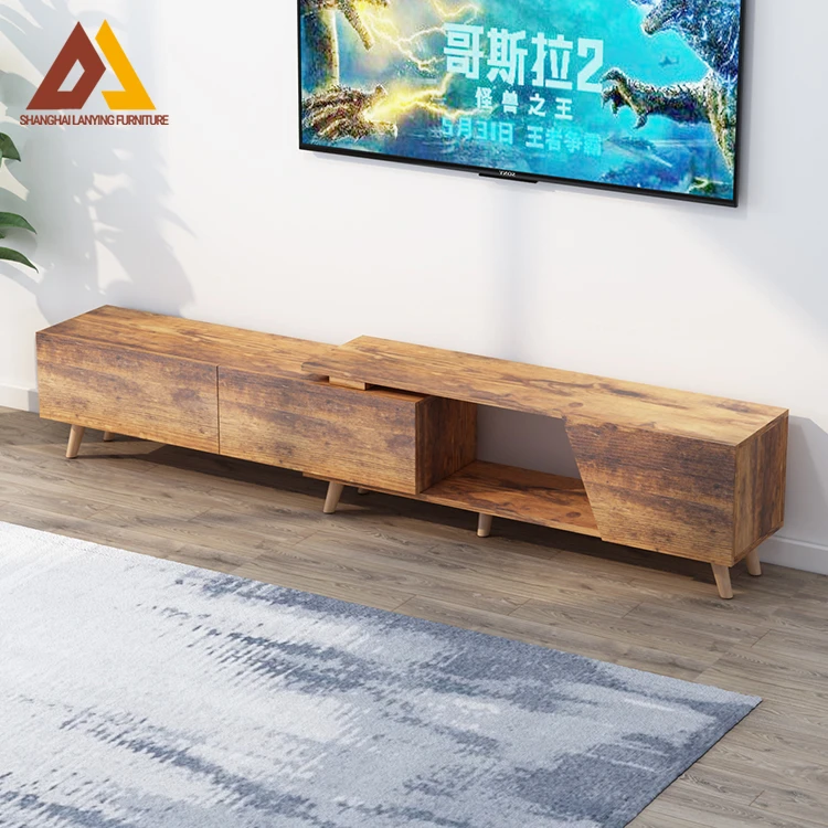 Best Quality Unique Design Wooden Modern Living Room Furniture Tv Stand