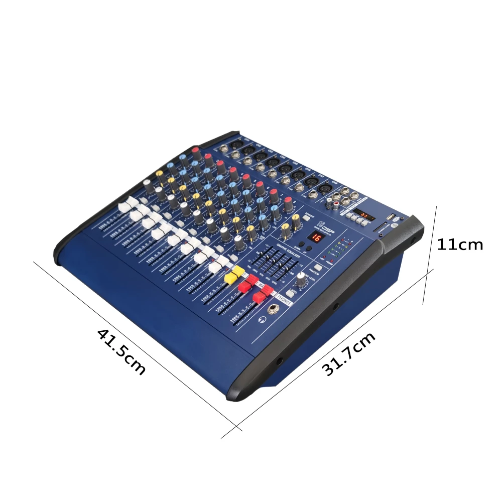 Best Sale High Quality Kasp Style Audio Power 24-channel Digital Mixer Amplified