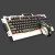 Import Best Sell gaming RGB Wired Gaming Keyboard Mouse Set with LED Light from China