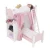 Import Best Selling Cute Wooden Mini Furniture Toys Wooden Doll Bed Wooden Bed For Doll from China