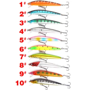 Best Selling Minnow Fishing Lure Wholesale Colorful Hard ABS Bait Artificial Fishing Lure Suppliers