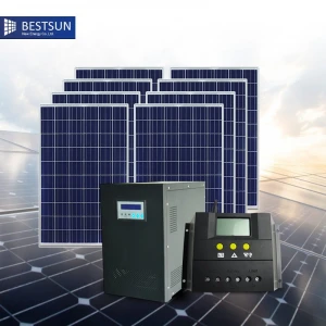 BEST SUN Solar Power Kits Solar Energy 5000W Product Solar Electricity Generating System For Home