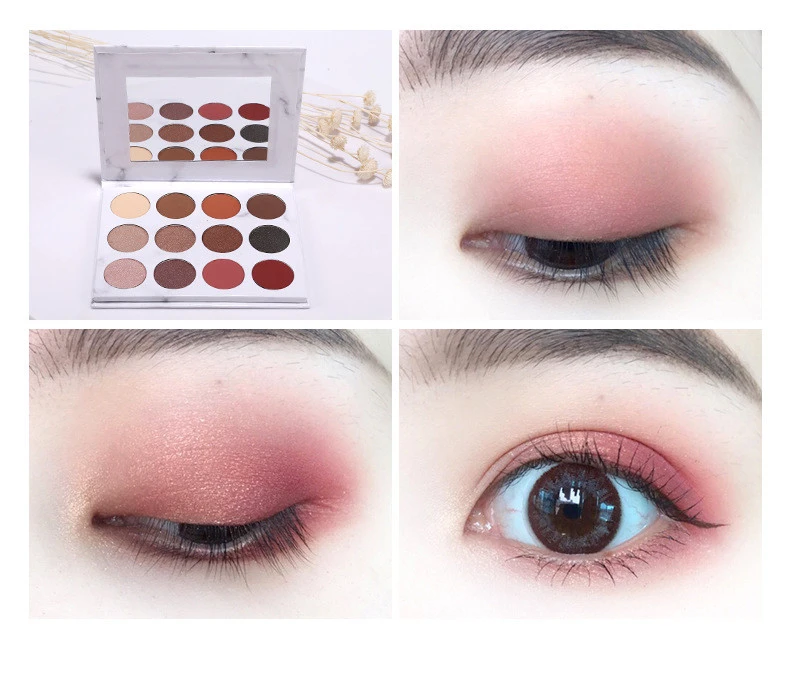 Best Selling 12 Color Daily Makeup, Eye Shadow Palette, Cosmetics Eye Shadow
