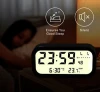 Big Screen digital alarm calendar day alarm clock digital battery operated table clock alarm clock