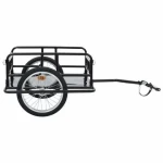 Bike Cargo Trailer Steel Bicycle Cycling Camping Luggage Carrier Cart